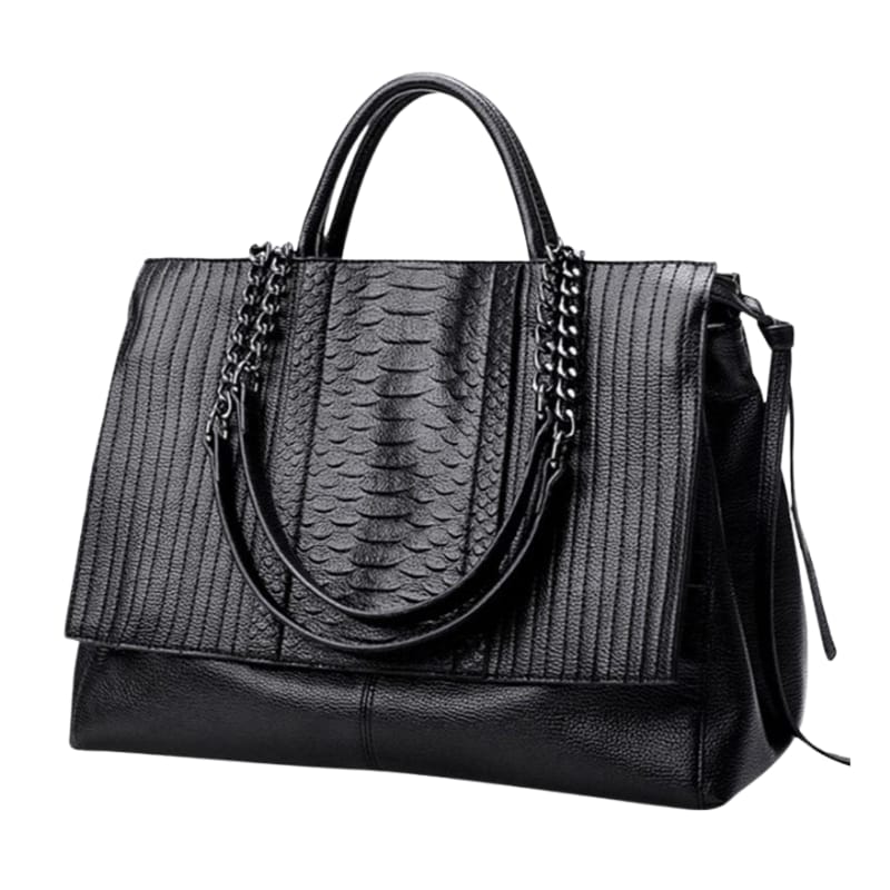 Euphemia Medium Tote Bag - Black