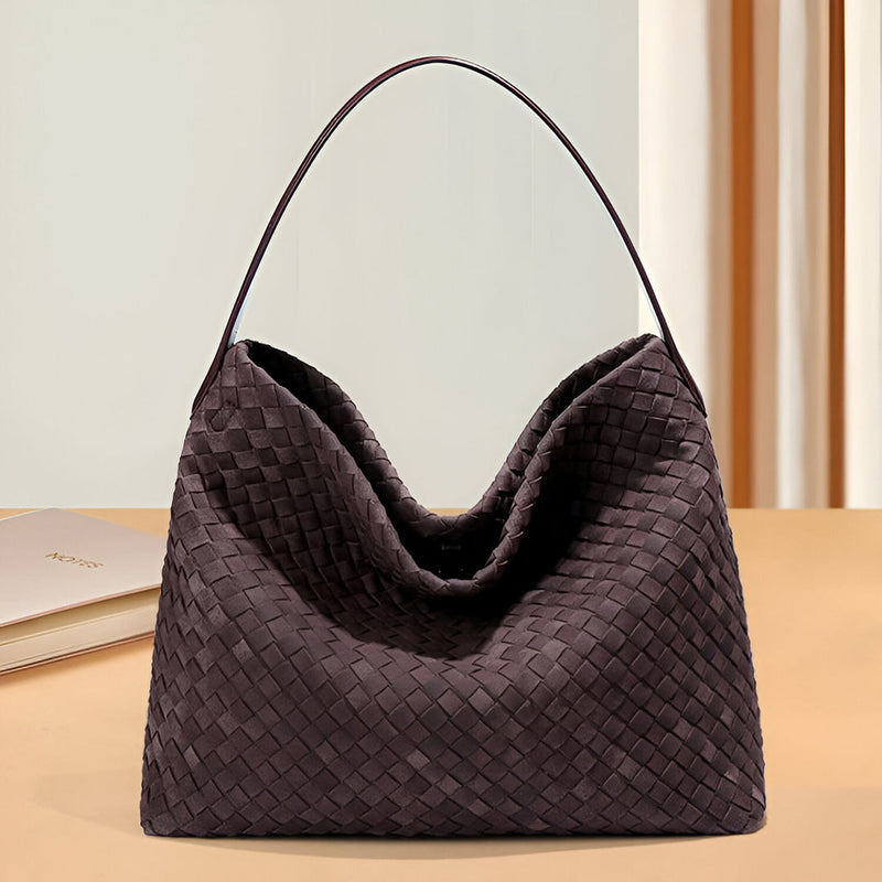 Brianna Woven Tote Bag