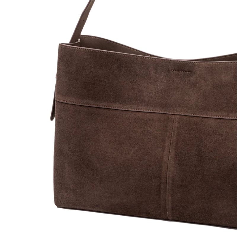 Bella Shoulder Bag - Dark Brown