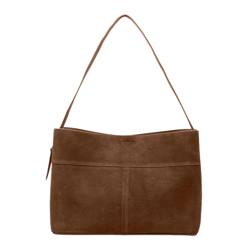 Bella Shoulder Bag - Dark Brown