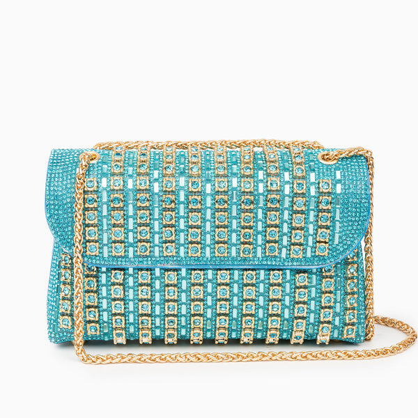 (CS) Chantal Diamond Clutch Bag