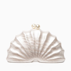 Chloe Shell Clutch Bag