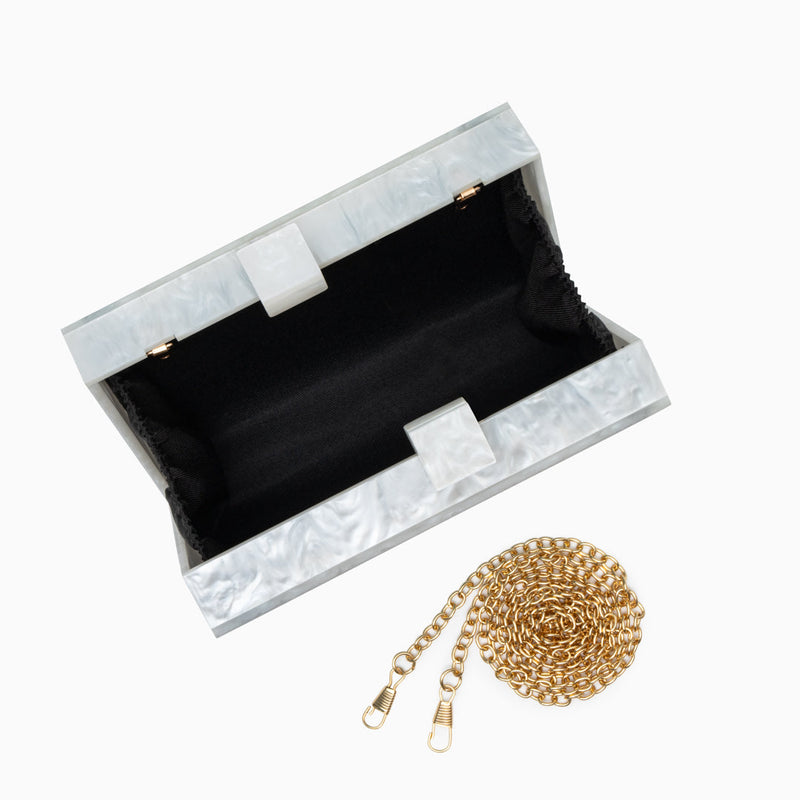 Arya Acrylic Clutch Bag