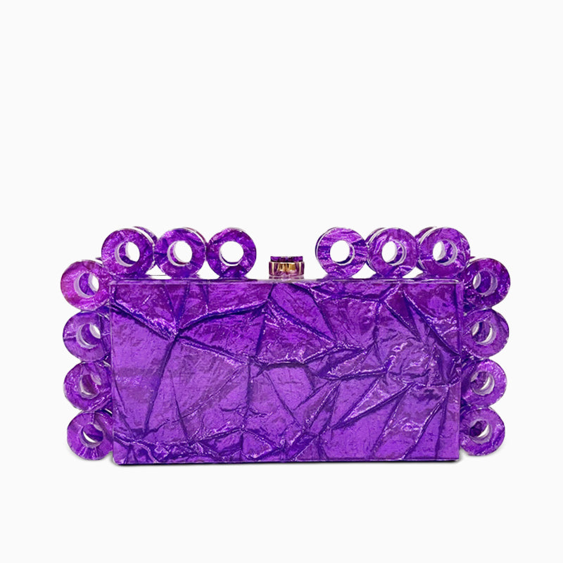 Jeanne Acrylic Clutch Bag