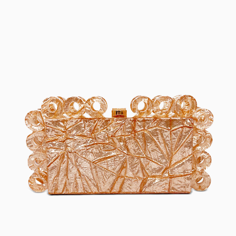 Jeanne Acrylic Clutch Bag