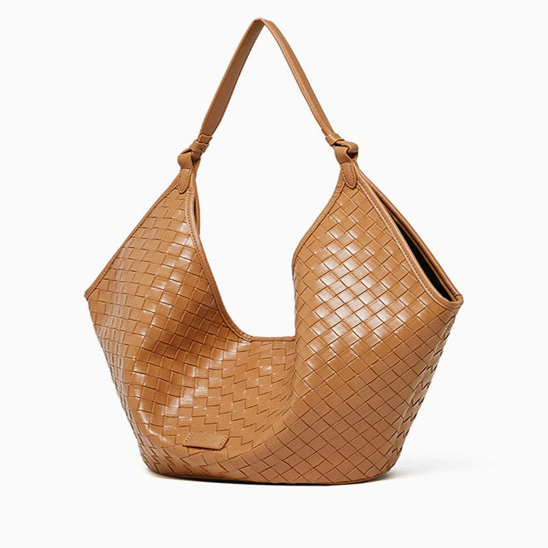 Liza Woven Shoulder Bag