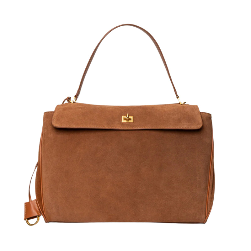 Luxury Lauryn Handbag - Caramel