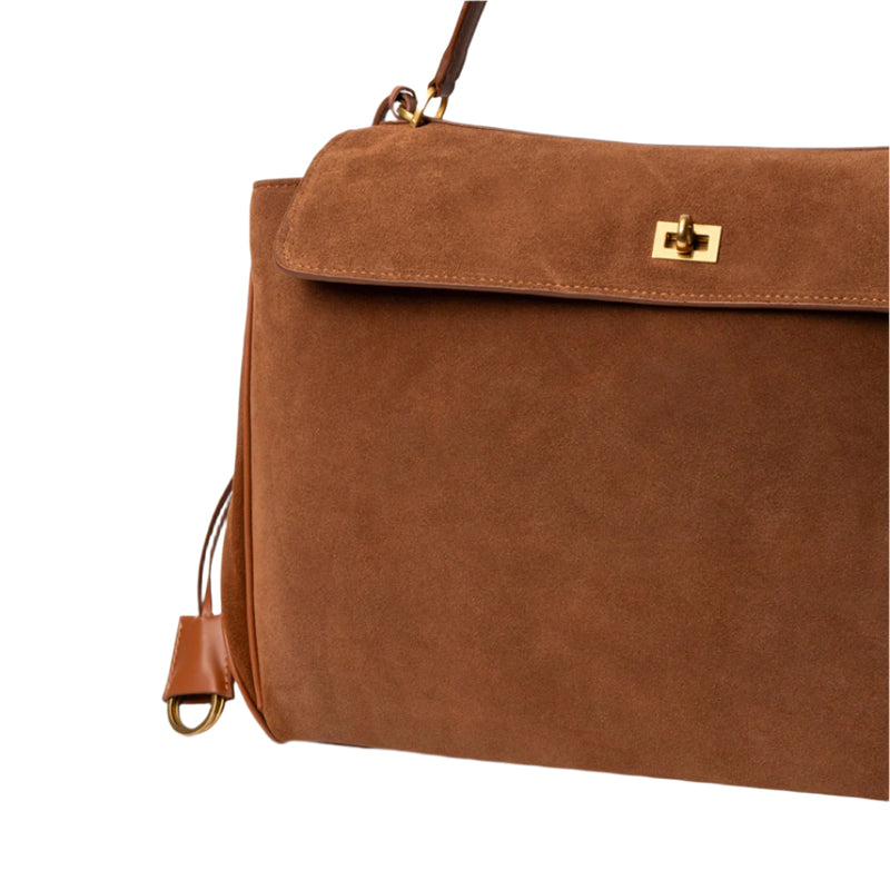 Luxury Lauryn Handbag - Caramel