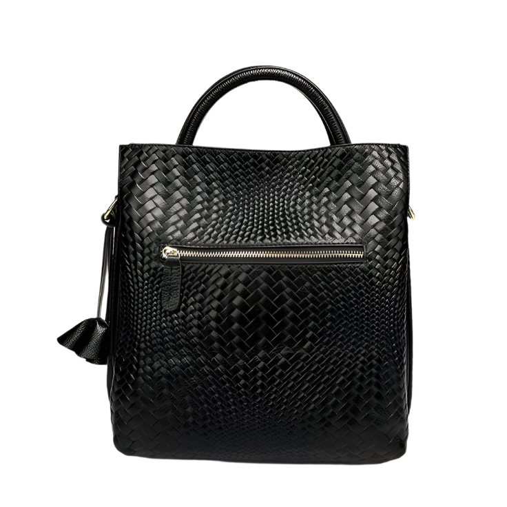 Premium Lacey Leather Tote Bag