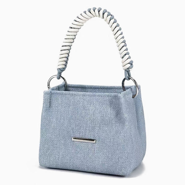 Ellie Denim Bucket Bag