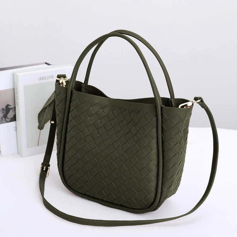 Zoe Woven Handbag